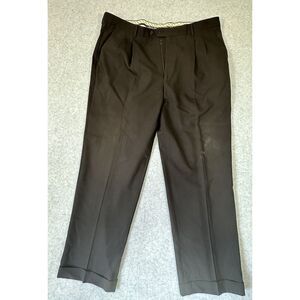 Enzo Mantovani ZIGNONE Dress Pants Men's 40/31‎ Black 100% Wool